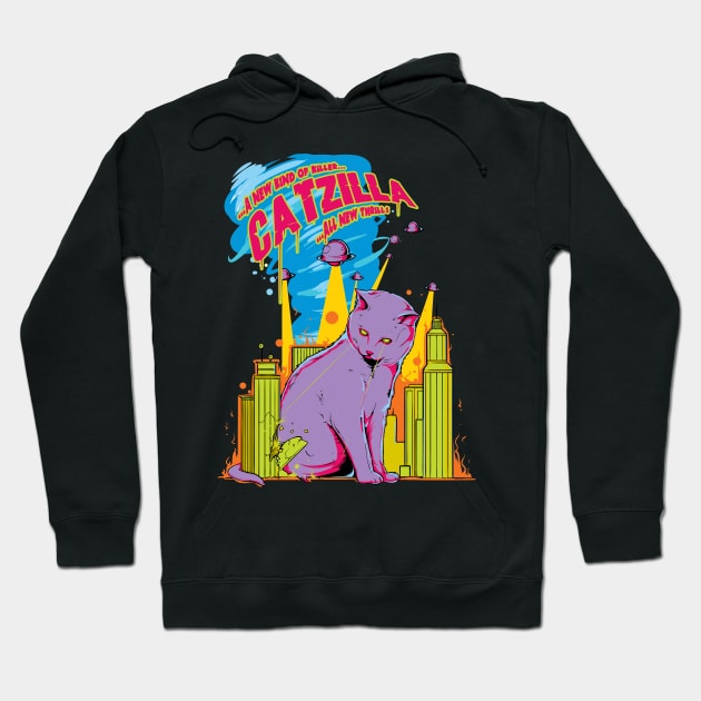 CATZILLA Hoodie by stark.shop